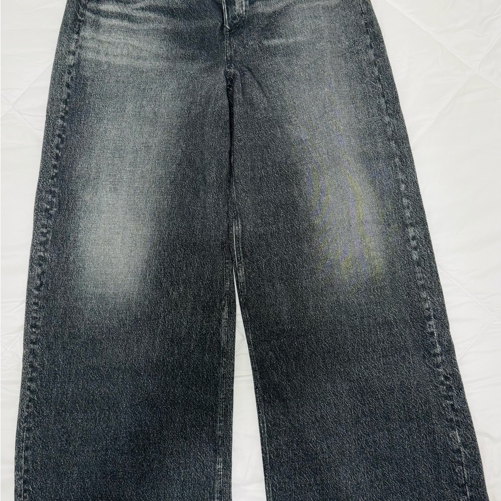 Rag & Bone Washed Black Denim Pants